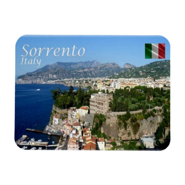IT-Italien - Sorrento Amalfi Kusten - Magnet (Horisontell)