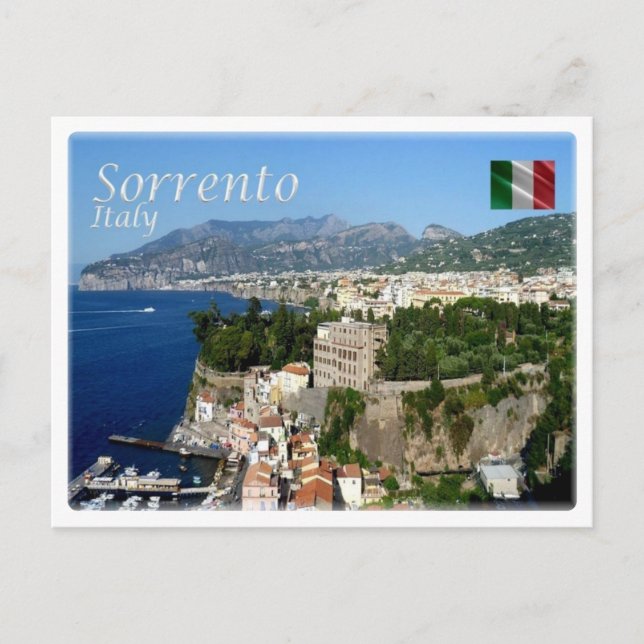 IT-Italien - Sorrento Amalfi Kusten - Vykort (Framsida)