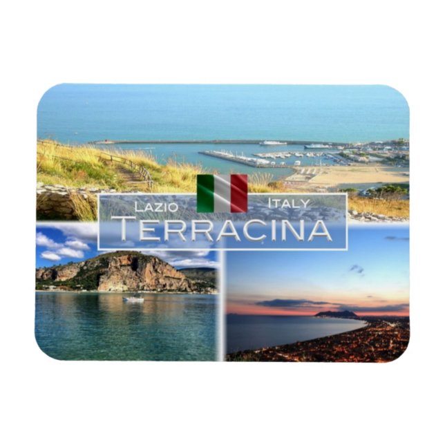 IT-Italien - Terracina - Magnet (Horisontell)