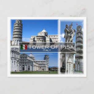 IT-Italien - Toskana - Pisas Torn - Vykort