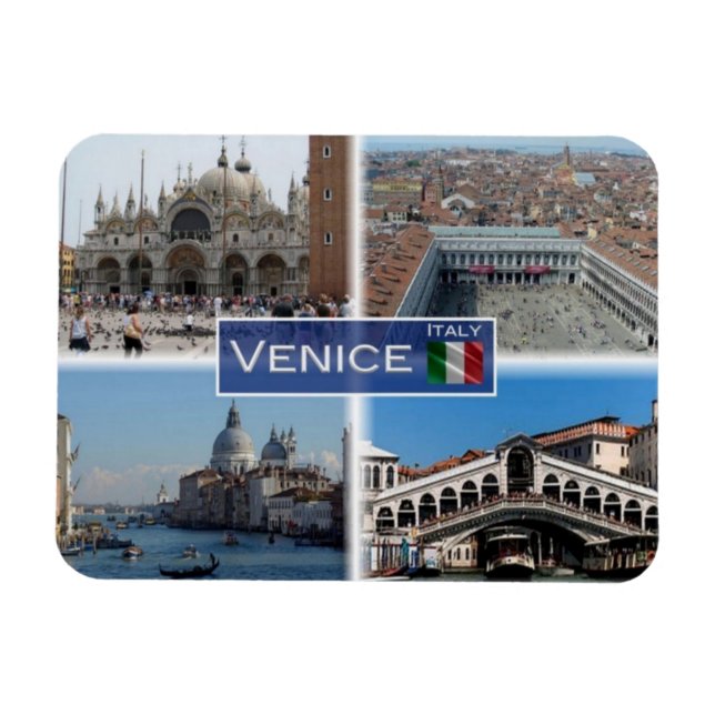 IT-Italien - Venedig - Grankanalen - Magnet (Horisontell)