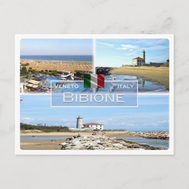 IT-Italien - Venetien - Bibione - Vykort (Framsida)