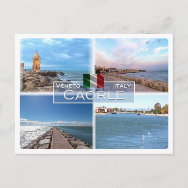 IT-Italien - Venetien - Caorle - Vykort (Framsida)