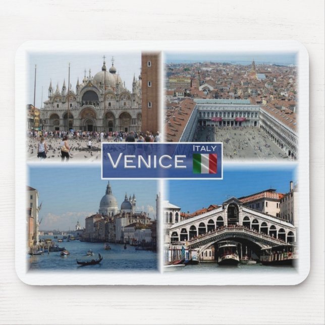 IT-Italien - Venetien - Venedig - Musmatta (Framsidan)