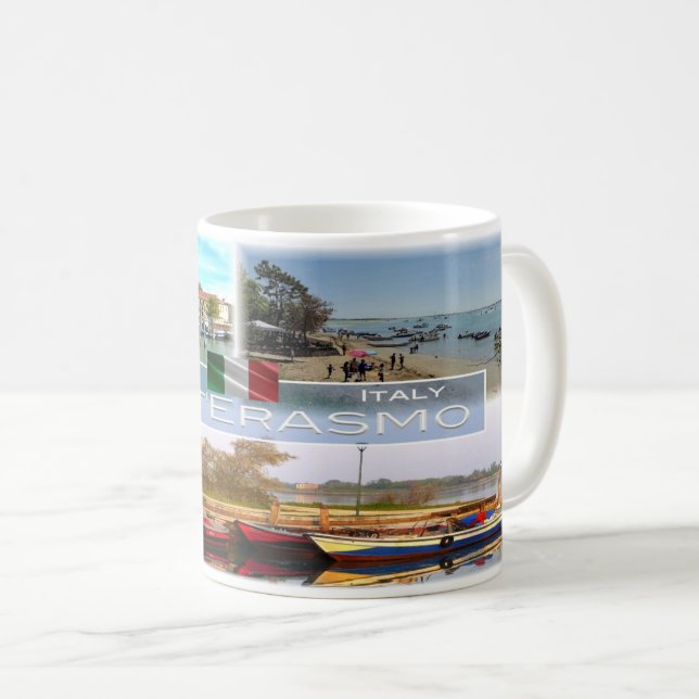 IT-Italien - Veneto - Sant'Erasmo - Kaffemugg (Framsida höger)