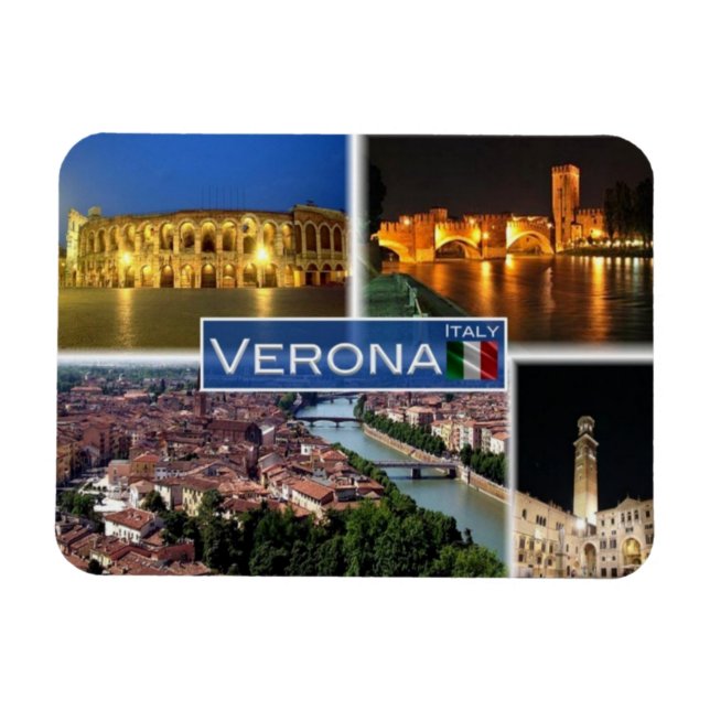 IT-Italien - Verona - Arena - Magnet (Horisontell)