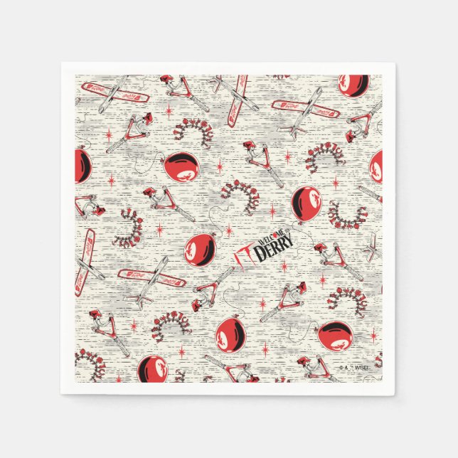 IT Kids Leksak Mönster Pappersservett (Framsidan)