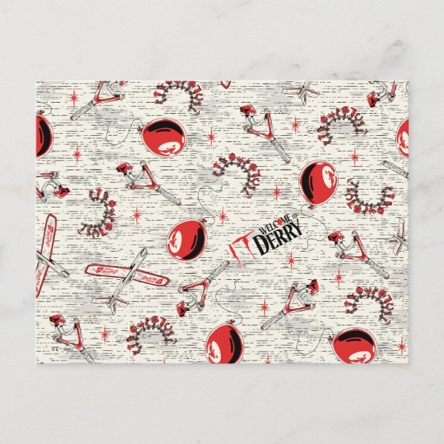 IT Kids Leksak Mönster Vykort (Framsida)