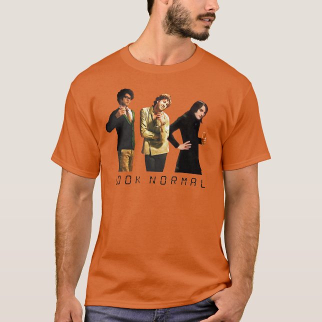IT-kronan - se normal ut T Shirt (Framsida)