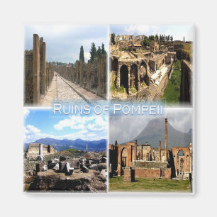 IT Neapel - Pompei - Ruins of Pompei - Hafen - Magnet