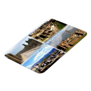IT Neapel - Pompei - Ruins of Pompei - Hafen - Magnet