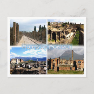 IT Neapel - Pompei - Ruins of Pompei - Hafen - Vykort