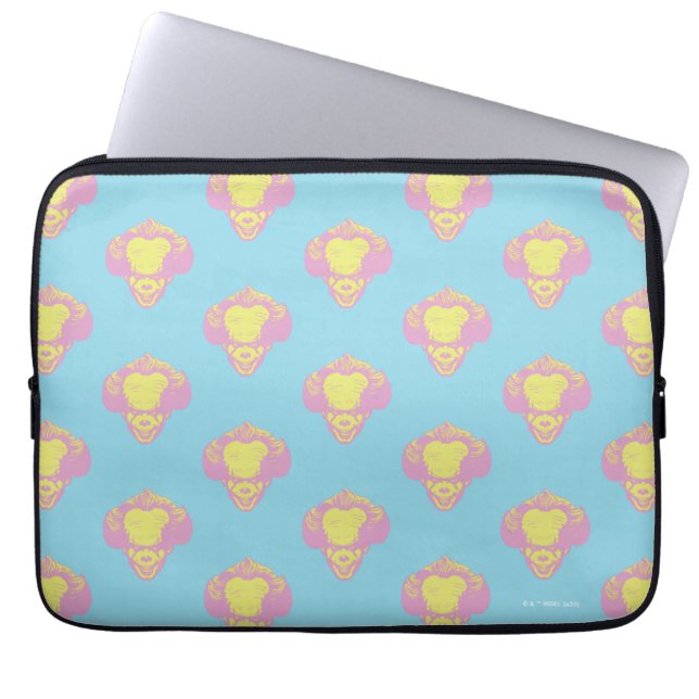 IT | Pennyke Pastel Head Mönster Laptop Fodral (Framsidan)
