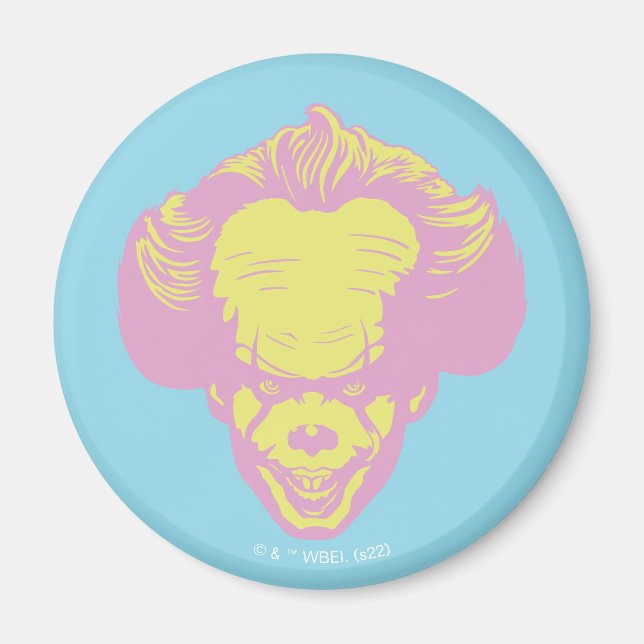 IT | Pennyke Pastel Head Mönster Magnet (Framsidan)