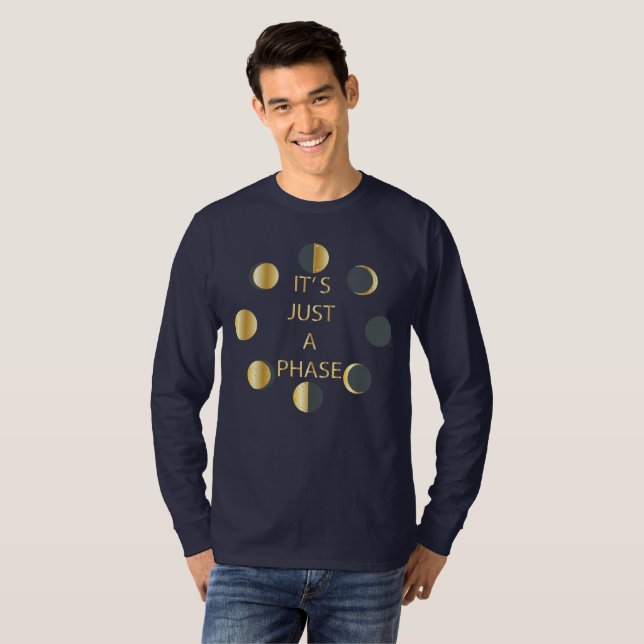 It precis en arrangera gradvis t-shirt (Hel framsida)