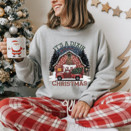 It’s a Dixie Christmas – Cozy Southern Barn design T Shirt