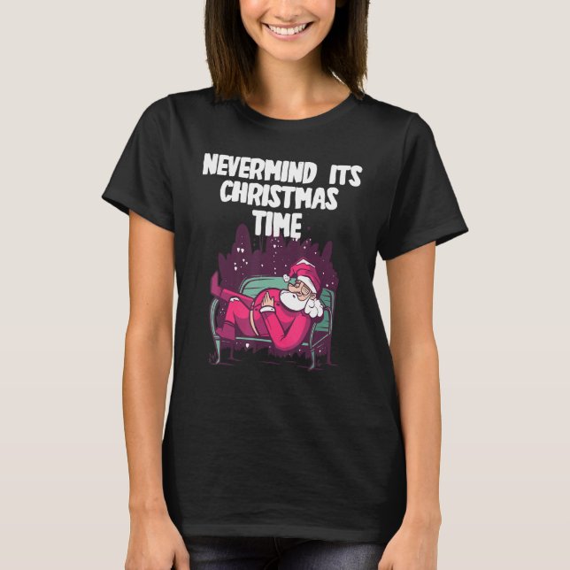 It´s  Christmas Time T Shirt (Framsida)