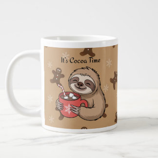 It’s Cocoa Time | Cozy Winter Quote Jumbo Mugg