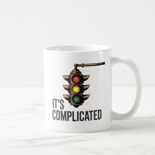 It’s Complicated | Mixed Signals & Dating Humor   Kaffemugg (Höger)