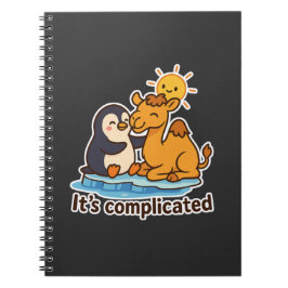 It’s Complicated Spiral Notebook Anteckningsbok