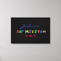 IT’S ELECTRIC Pub Mitzvah Memory Sign-In Board