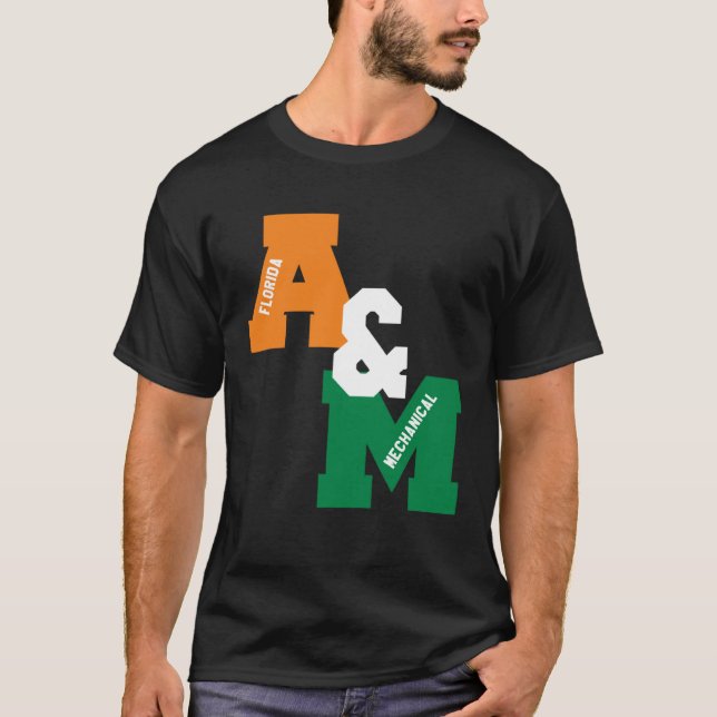 It s FAMULY A&M Collegiate Letter HBCU Pride T Shirt (Framsida)