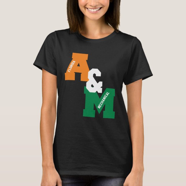 It s FAMULY A&M Collegiate Letter HBCU Pride T Shirt (Framsida)