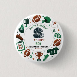 It’s Game Time Football 1st Birthday – Fun Kids  Knapp