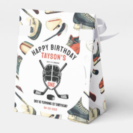 It’s Game Time Hockey 1st Birthday Party Presentaskar