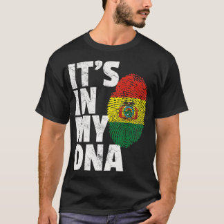 IT_S I MY DNA Bolivia Bolivia Flagga Women Pri T Shirt