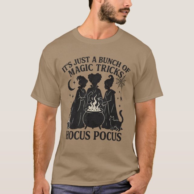 It’s Just a Bunch of Hocus Pocus T Shirt (Framsida)