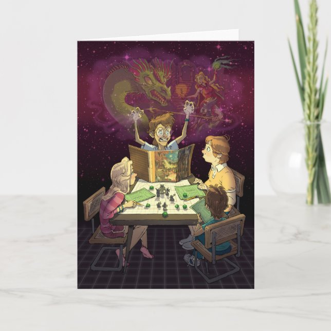 “It’s Just a Fantasy” Greeting Card Kort (Framsida)