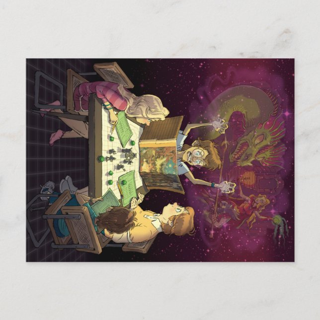 “It’s Just a Fantasy” Postcard Vykort (Framsida)