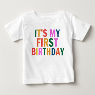 It’s My 1st Birthday T Shirt