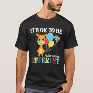 It s Ok To Be Different Autism Awareness Month Kid T Shirt