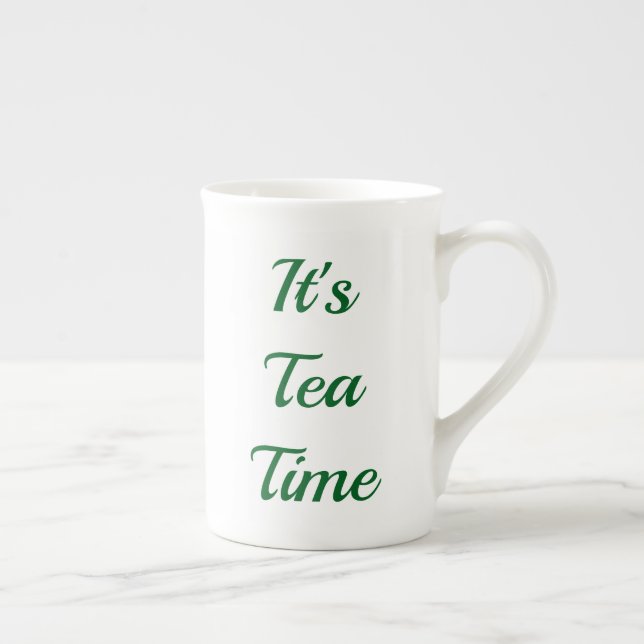 It’s Tea Time Lemon Tea Specialty Mug Benporslin Mugg (Höger)