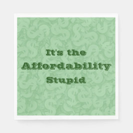 It’s the Affordability Stupid Pappersservett