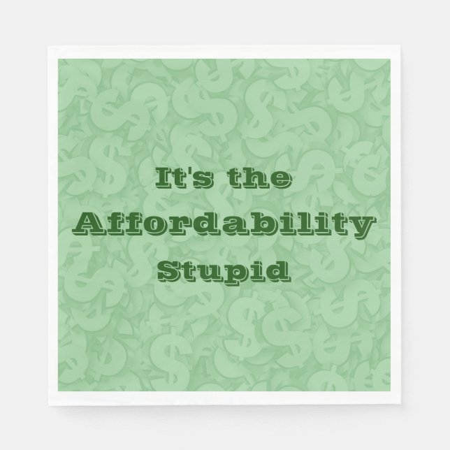 It’s the Affordability Stupid Pappersservett (Framsidan)