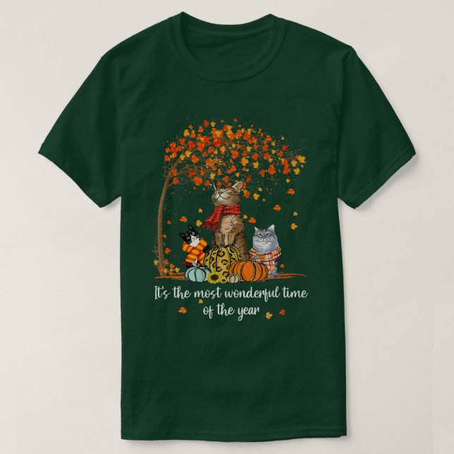 It S The Most Wonderful Time Of The Year Family Ca T Shirt (Design framsida)