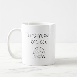 It’s Yoga O’Clock Sheep Kaffemugg
