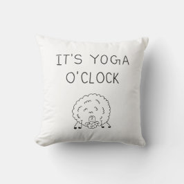 It’s Yoga O’Clock Sheep Kudde