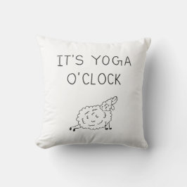 It’s Yoga O’Clock Sheep Kudde