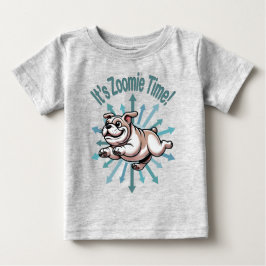 It’s Zoomie Time Bulldog T Shirt