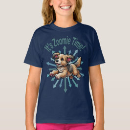 It’s Zoomie Time Small Mutt T Shirt