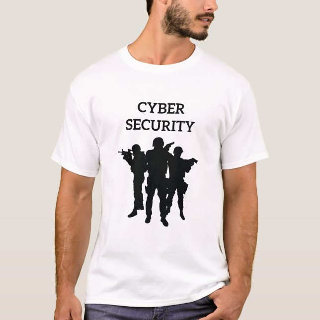 IT-säkerhet: Digital Defence Squad T Shirt (Framsida)