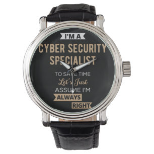 IT-säkerhetsspecialist Armbandsur