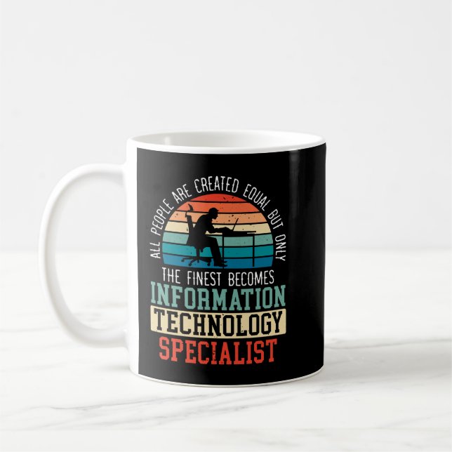 IT Specialist Computer-jobb Pro Kaffemugg (Vänster)