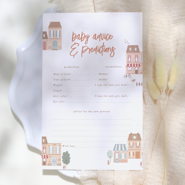 It Takes A Village Baby Predictions Game (Skapare uppladdad)