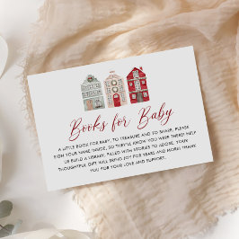 It Takes a Village Baby Shower Books for Baby Tilläggskort