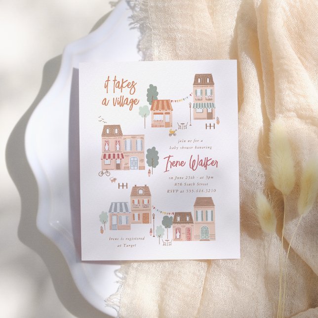 It Takes A Village Baby Shower Budget (Skapare uppladdad)